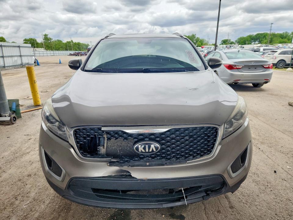 2017 Kia VIN 5XYPG4A30HG328275 COPART salvage auction — FRONT END, In - Cert Of Title-Salvage Title, sold $975 on 2026-07-27 (photo 5)