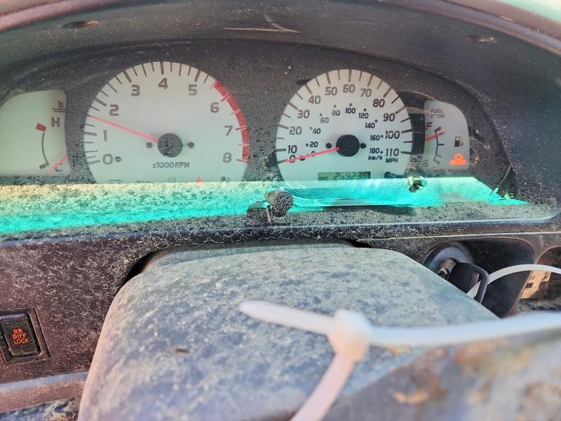 2001 Toyota Tacoma VIN 5TEGN92N41Z781166 COPART salvage auction — FRONT END, Ut - Salvage Certificate, sold $2,500 on 2026-07-14 (photo 9)