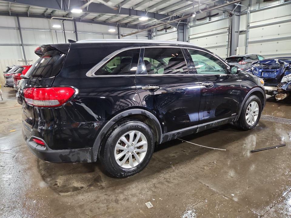 2018 Kia Sorento VIN 5XYPGDA39JG427487 COPART salvage auction — HAIL, Mn - Cert Of Title-Salvage, sold $3,750 on 2026-07-09 (photo 3)