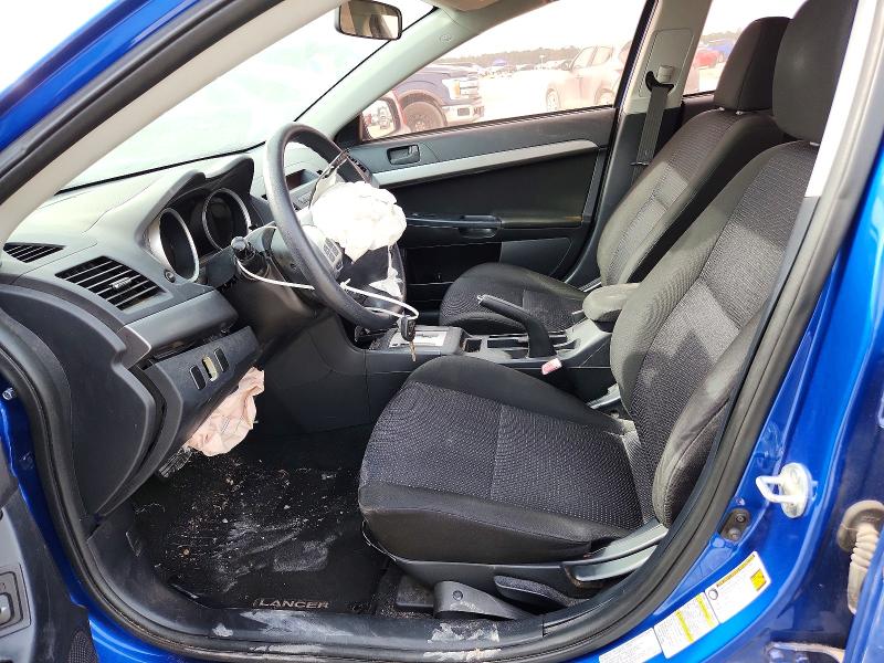 2010 Mitsubishi Lancer VIN JA32U2FU5AU013449 COPART salvage auction — FRONT END, TX - SALVAGE VEHICLE TITLE (P), sold $650 on 2026-07-31 (photo 7)