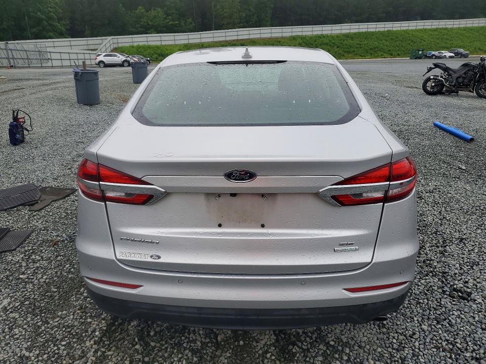 2019 Ford Fusion VIN 3FA6P0HD5KR229201 COPART salvage auction — FRONT END, NC - SALVAGE CERTIFICATE OF TITLE, sold $1,900 on 2026-07-02 (photo 6)