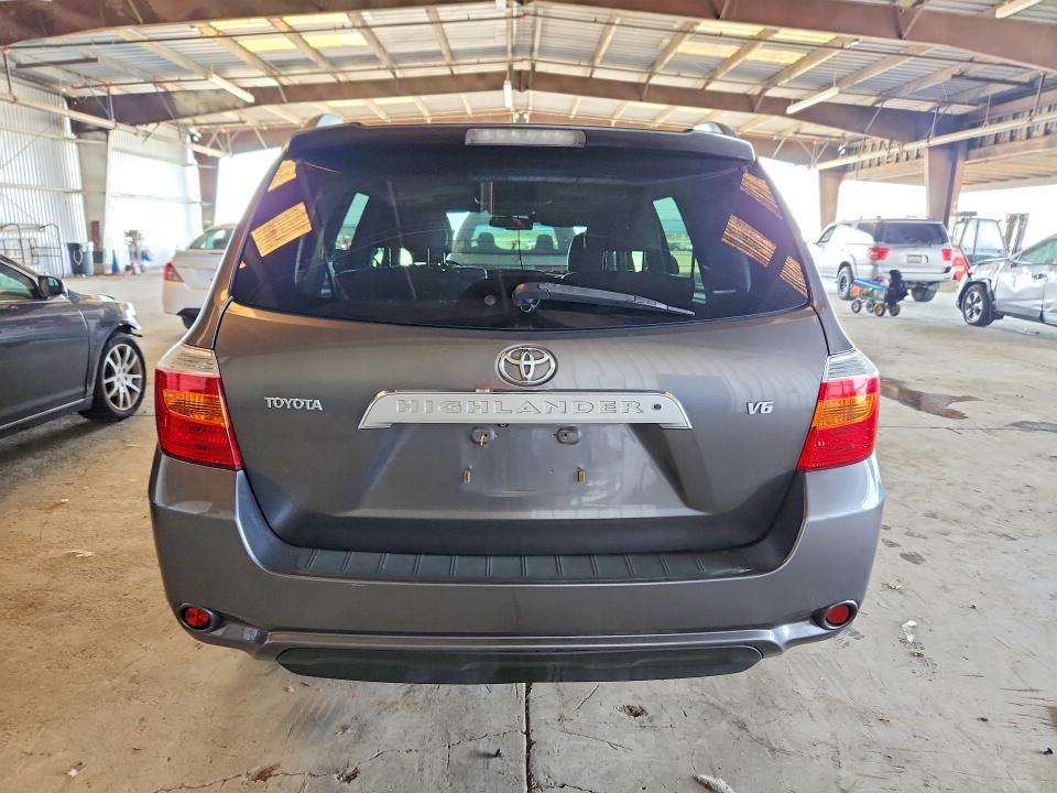 2009 Toyota Highlander VIN JTEDS42A192089017 COPART salvage auction — FRONT END, CA - SALVAGE CERTIFICATE, sold $2,150 on 2026-07-30 (photo 6)