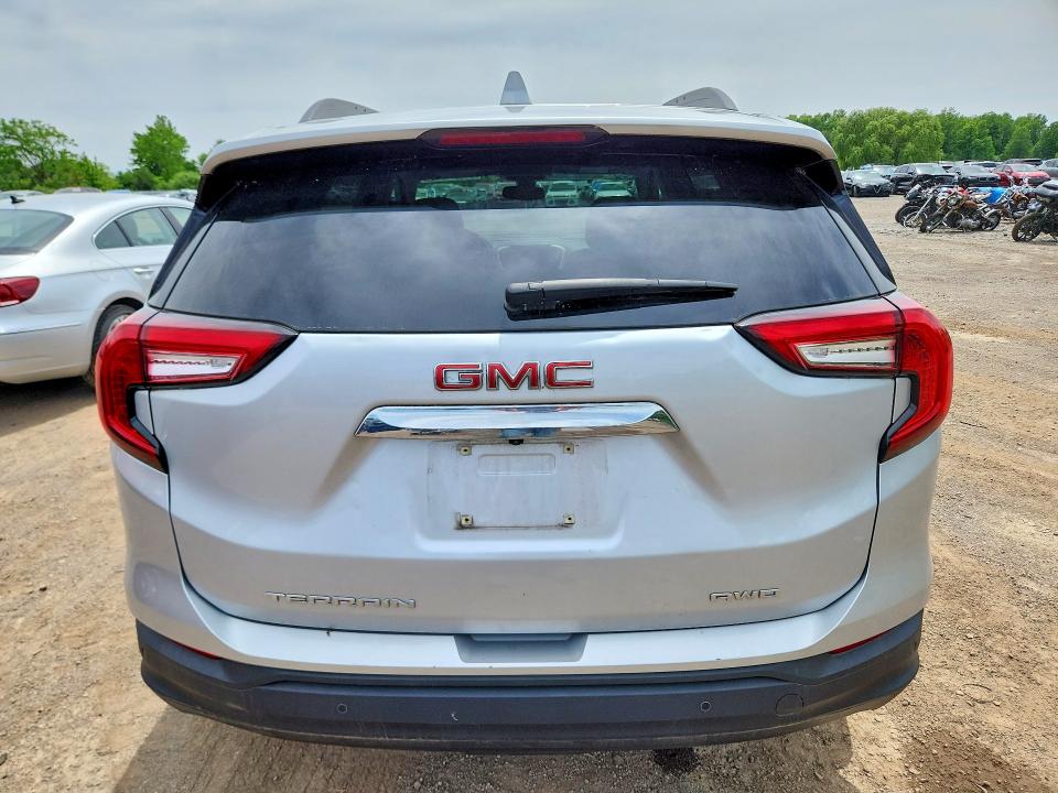 2022 Gmc Terrain VIN 3GKALTEV6NL249953 COPART salvage auction — HAIL, Oh - Cert Of Title-Salvage, sold $10,700 on 2026-07-06 (photo 6)