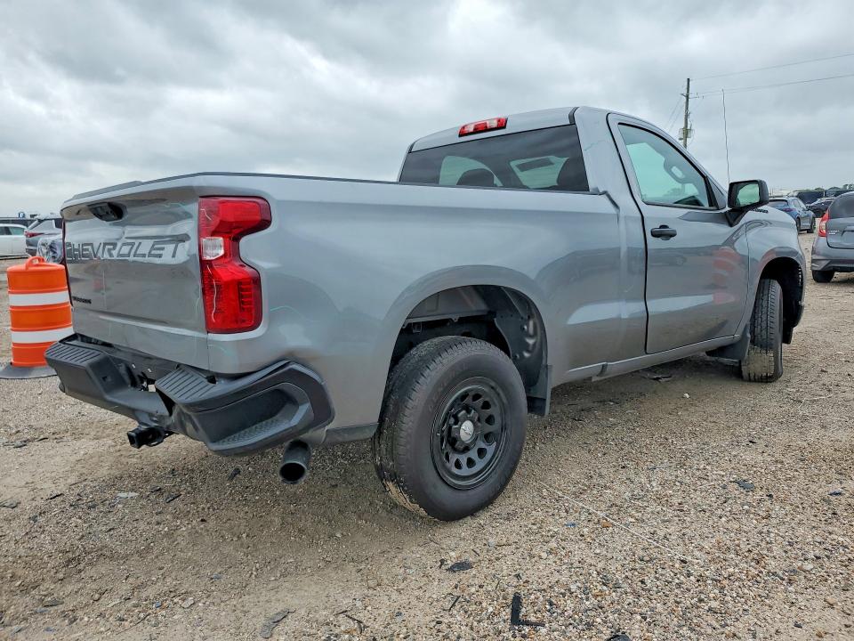 2025 Chevrolet Silverado VIN 3GCNAAEK9SG207553 COPART salvage auction — REAR END, Tx - Salvage Vehicle Title, sold $9,300 on 2026-07-09 (photo 3)