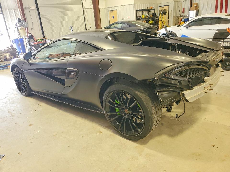 2016 Mclaren 570s VIN SBM13DAA7GW000196 COPART salvage auction — REAR END, Tx - Salvage Vehicle Title, sold $60,500 on 2026-07-30 (photo 2)