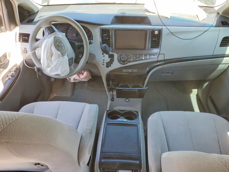 2013 Toyota Sienna VIN 5TDKK3DC9DS398482 COPART salvage auction — FRONT END, On - Permit Salvage, sold $1,750 on 2026-07-09 (photo 8)