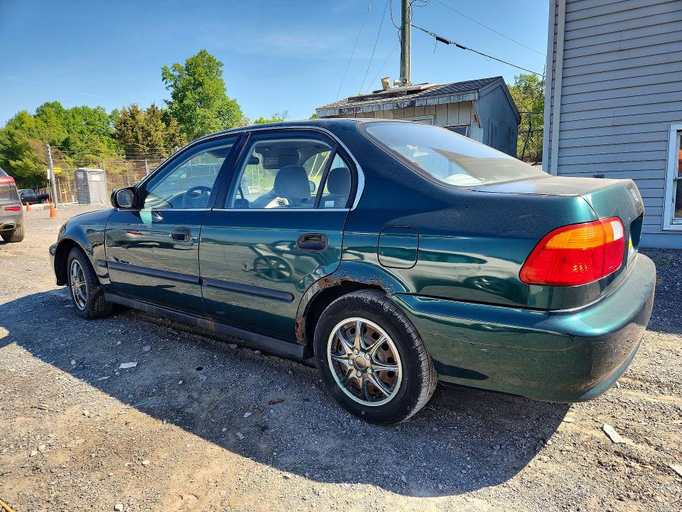2000 Honda Civic VIN JHMEJ667XYS004579 COPART salvage auction — SIDE, Pa - Cert Of Title, sold $350 on 2026-07-20 (photo 2)