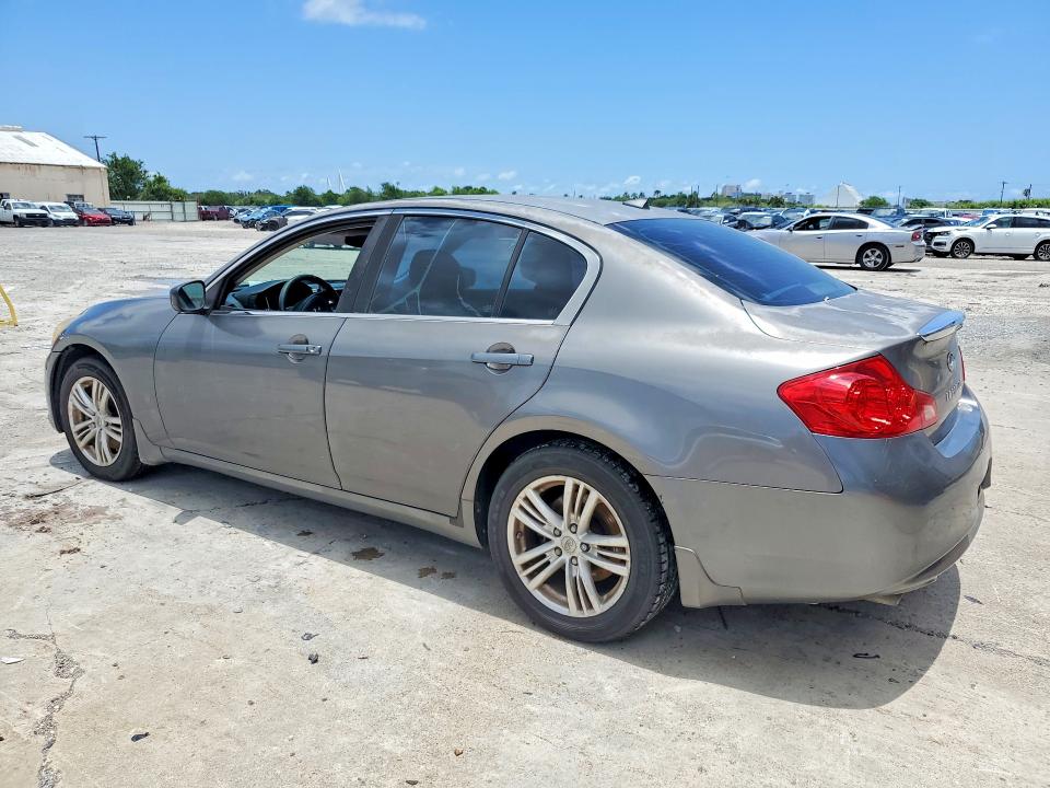 2012 Infiniti VIN JN1DV6AR1CM862257 COPART salvage auction — MECHANICAL, Tx - Salvage Vehicle Title, sold $175 on 2026-07-07 (photo 2)