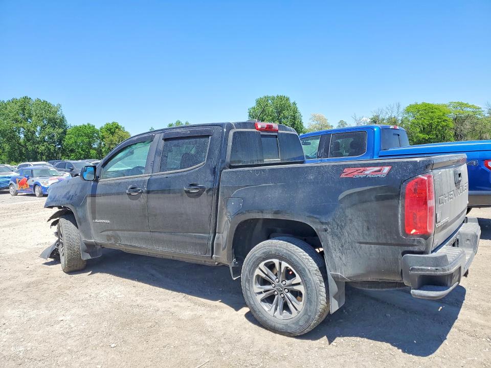 2021 Chevrolet Colorado VIN 1GCGTDEN4M1110101 COPART salvage auction — FRONT END, Ia - Cert Of Title-Salvage Title, sold $7,100 on 2026-07-31 (photo 2)