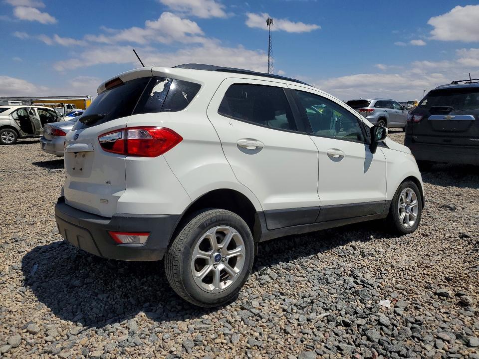 2018 Ford Ecosport VIN MAJ3P1TE0JC233923 COPART salvage auction — FRONT END, Tx - Salvage Vehicle Title, sold $1,250 on 2026-07-28 (photo 3)