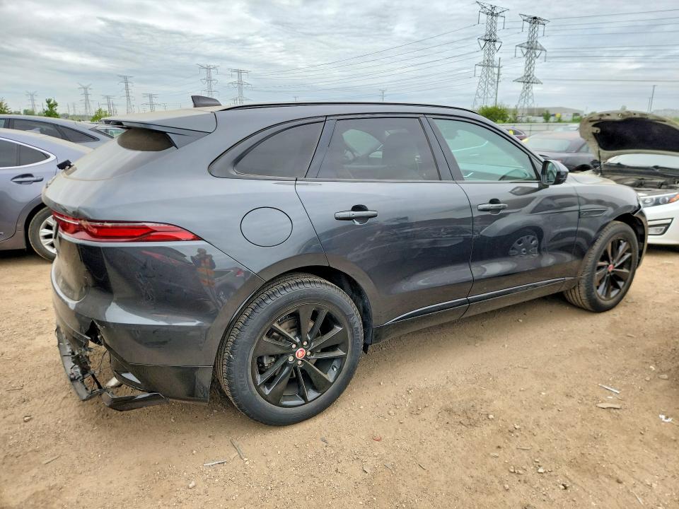 2022 Jaguar VIN SADCJ2EX8NA692929 COPART salvage auction — FRONT END, Il - Salvage Certificate, sold $425 on 2026-07-21 (photo 3)
