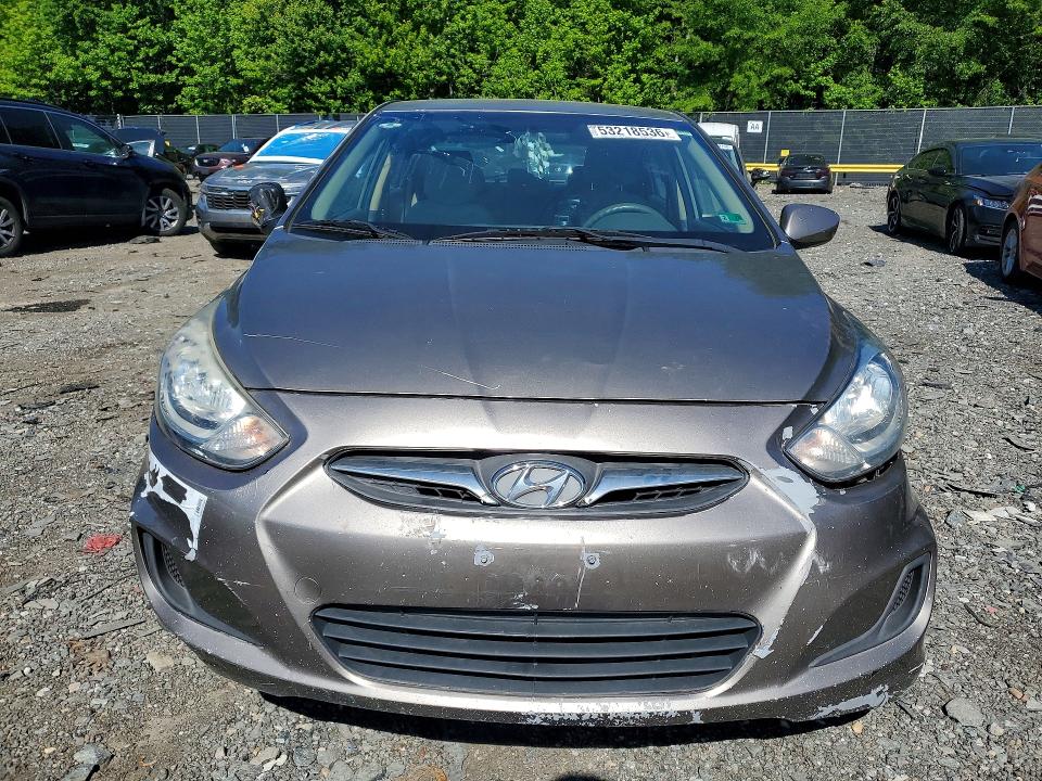 2014 Hyundai Accent VIN KMHCT4AE4EU638592 COPART salvage auction — ALL OVER, Md - Cert Of Salvage > 75% Damage, sold $625 on 2026-07-24 (photo 5)