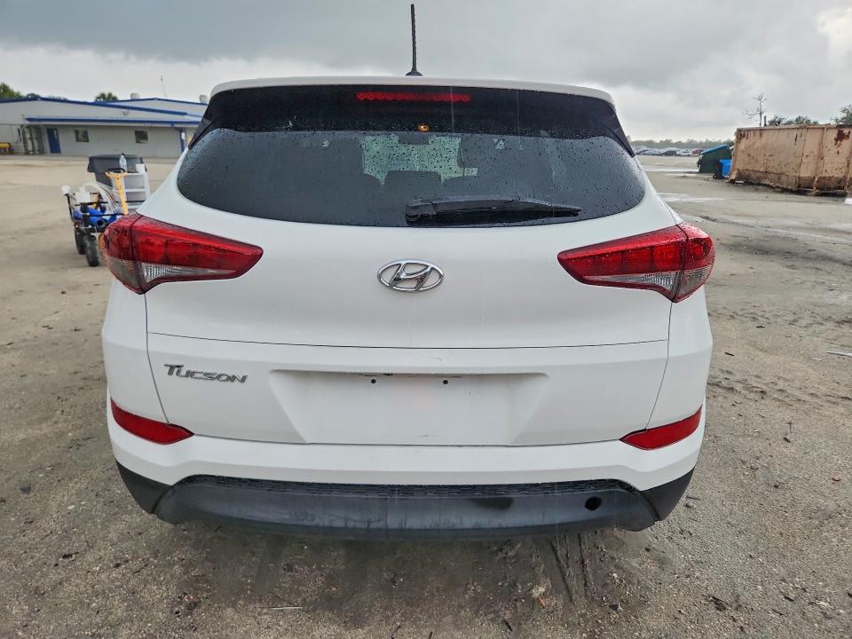 2017 Hyundai Tucson VIN KM8J23A42HU356032 COPART salvage auction — FRONT END, Fl - Cert Of Title Slvg Rebuildable, sold $2,100 on 2026-07-29 (photo 6)