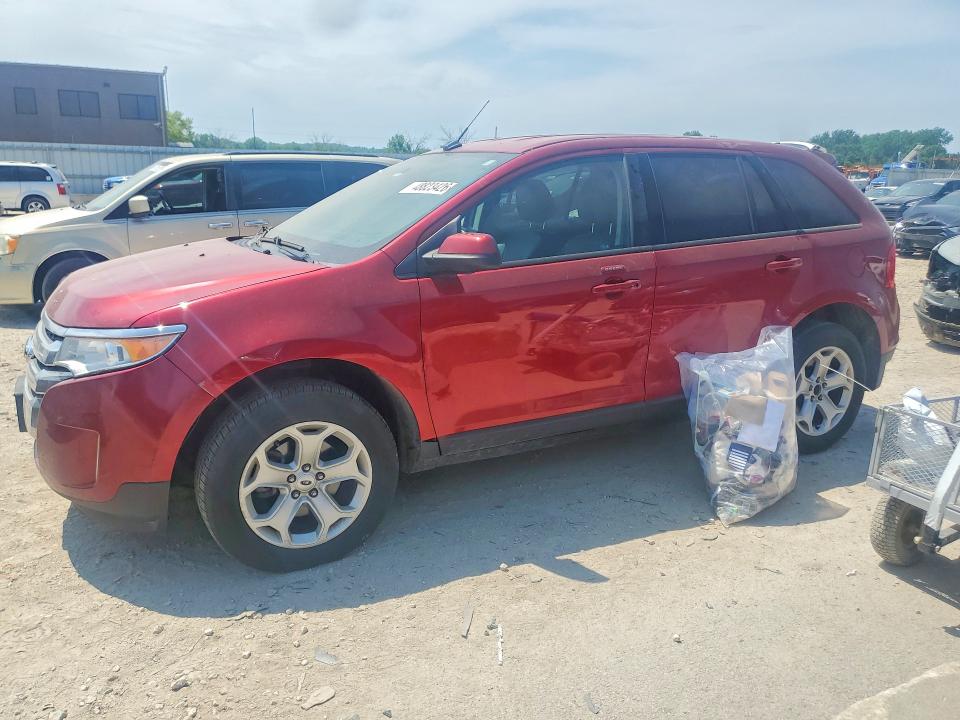 2014 Ford Edge VIN 2FMDK4JC7EBA17990 COPART salvage auction — SIDE, Mn - Cert Of Title-Prior Salvage, sold $2,150 on 2026-07-02 (photo 1)