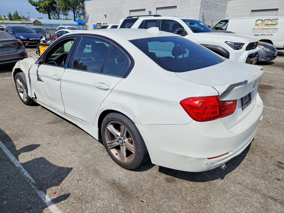 2015 BMW 3 series VIN WBA3B1G53FNT07900 COPART salvage auction — ALL OVER, CA - SALVAGE CERTIFICATE, sold $1,950 on 2026-07-09 (photo 2)