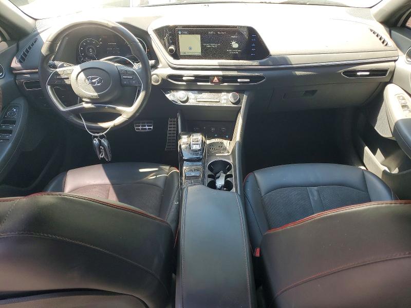 2021 Hyundai Sonata VIN 5NPEJ4J26MH132134 COPART salvage auction — REAR END, MD - CERT OF SALVAGE > 75% DAMAGE, sold $3,000 on 2026-07-10 (photo 8)