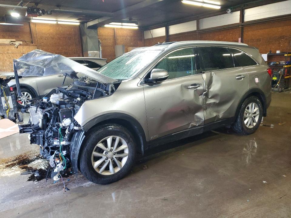 2017 Kia Sorento VIN 5XYPGDA38HG289869 COPART salvage auction — FRONT END, Oh - Cert Of Title-Salvage, sold $150 on 2026-07-16 (photo 1)