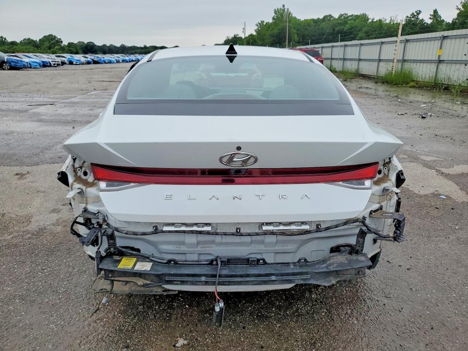 2021 Hyundai Elantra VIN 5NPLM4AG1MH007634 COPART salvage auction — REAR END, Al - Cert Of Title-Salvage Title, sold $3,150 on 2026-07-23 (photo 6)