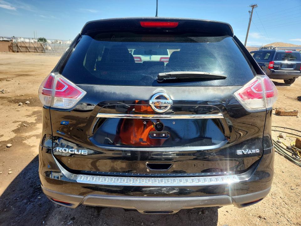 2015 Nissan Rogue VIN KNMAT2MV1FP539739 COPART salvage auction — FRONT END, NM - CERT OF TITLE-SALVAGE, sold $725 on 2026-07-20 (photo 6)