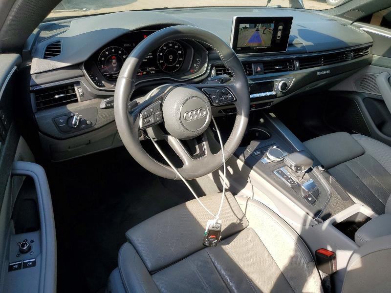 2018 Audi A5 VIN WAUTNAF58JA134142 COPART salvage auction — SIDE, Va - Cert Of Title - Salvage, sold $5,400 on 2026-07-15 (photo 8)