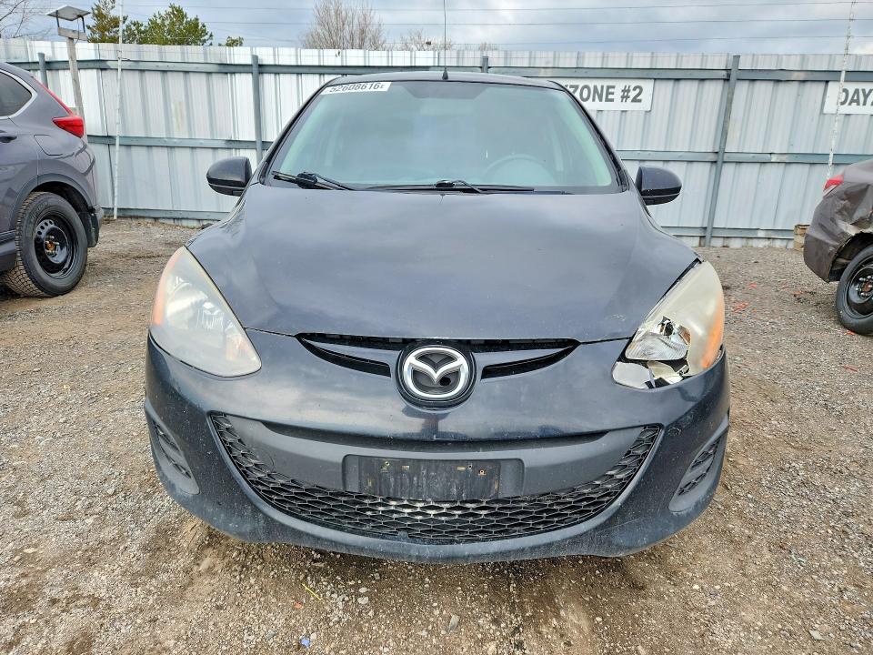 2012 Mazda 2 VIN JM1DE1KY1C0144821 COPART salvage auction — FRONT END, On - Permit No Brand - Unfit, sold $625 on 2026-07-07 (photo 5)