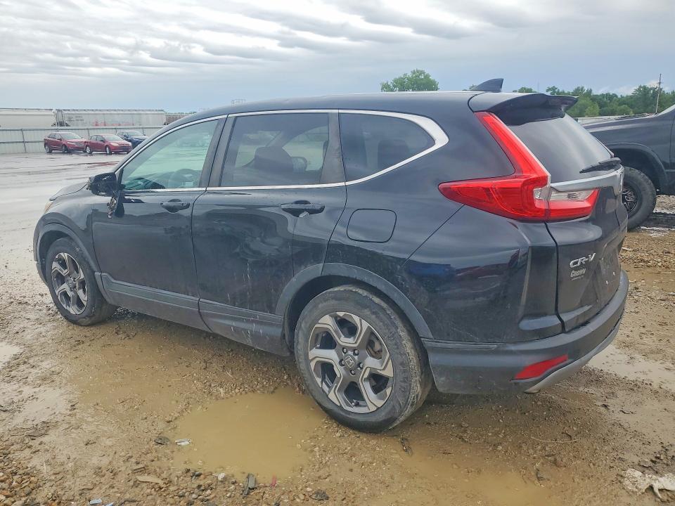2019 Honda Cr-v VIN 2HKRW1H55KH512497 COPART salvage auction — HAIL, Ks - Cert Of Title-Salvage, sold $7,800 on 2026-07-09 (photo 2)