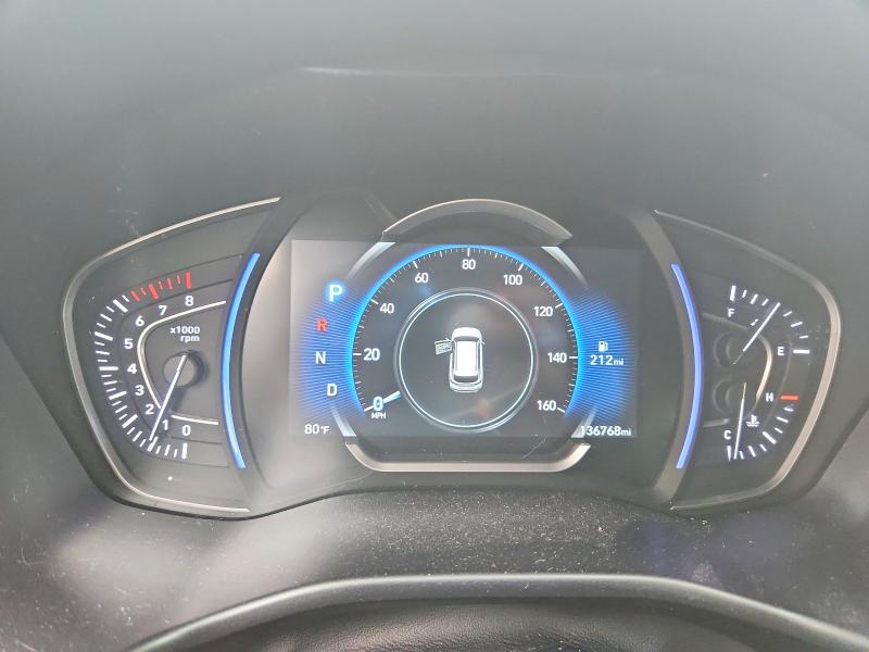 2019 Hyundai VIN 5NMS5CAAXKH034310 COPART salvage auction — FRONT END, Al - Cert Of Title-Salvage Title, sold $4,150 on 2026-07-09 (photo 9)