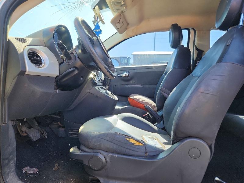 2013 Fiat 500 VIN 3C3CFFAR5DT545815 COPART salvage auction — FRONT END, Nm - Cert Of Title-Salvage, sold $175 on 2026-07-09 (photo 7)