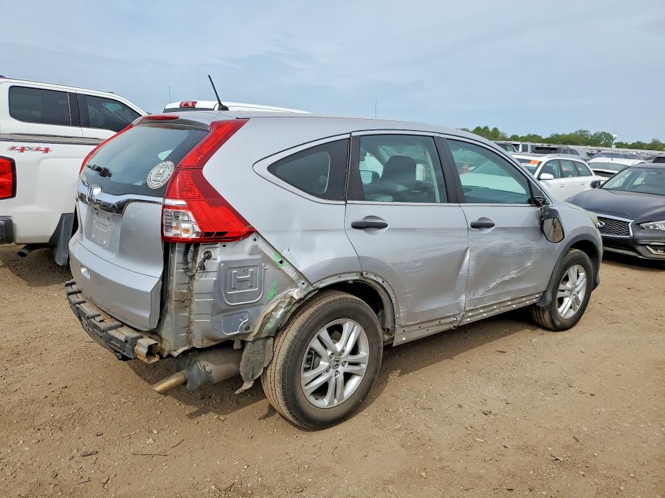 2015 Honda Cr-v VIN 3CZRM3H39FG708337 COPART salvage auction — REAR END, Il - Salvage Certificate, sold $2,750 on 2026-07-09 (photo 3)