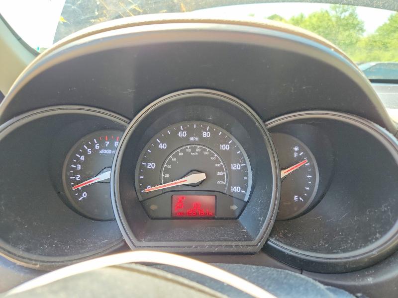 2013 Kia Rio VIN KNADM4A34D6268099 COPART salvage auction — FRONT END, Ny - Certificate Of Title, sold $1,550 on 2026-07-09 (photo 9)