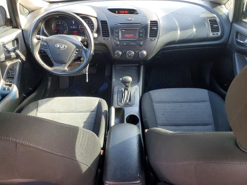 2014 Kia Forte VIN KNAFX4A85E5102385 COPART salvage auction — VANDALISM, Ca - Salvage Certificate, sold $525 on 2026-07-09 (photo 8)