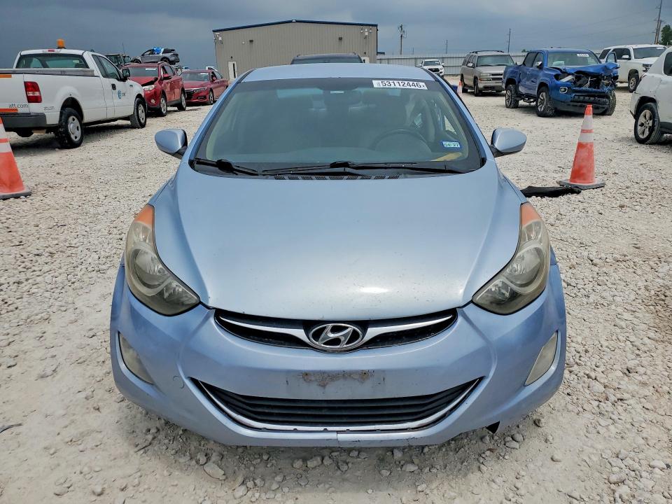 2013 Hyundai VIN KMHDH4AE2DU641849 COPART salvage auction — SIDE, Tx - Salvage Vehicle Title, sold $525 on 2026-07-09 (photo 5)