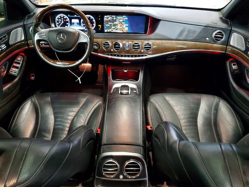 2015 Mercedes-benz S class VIN WDDUG8FB6FA145301 COPART salvage auction — MINOR DENT/SCRATCHES, VA - CERTIFICATE OF TITLE, sold $10,300 on 2026-07-27 (photo 8)
