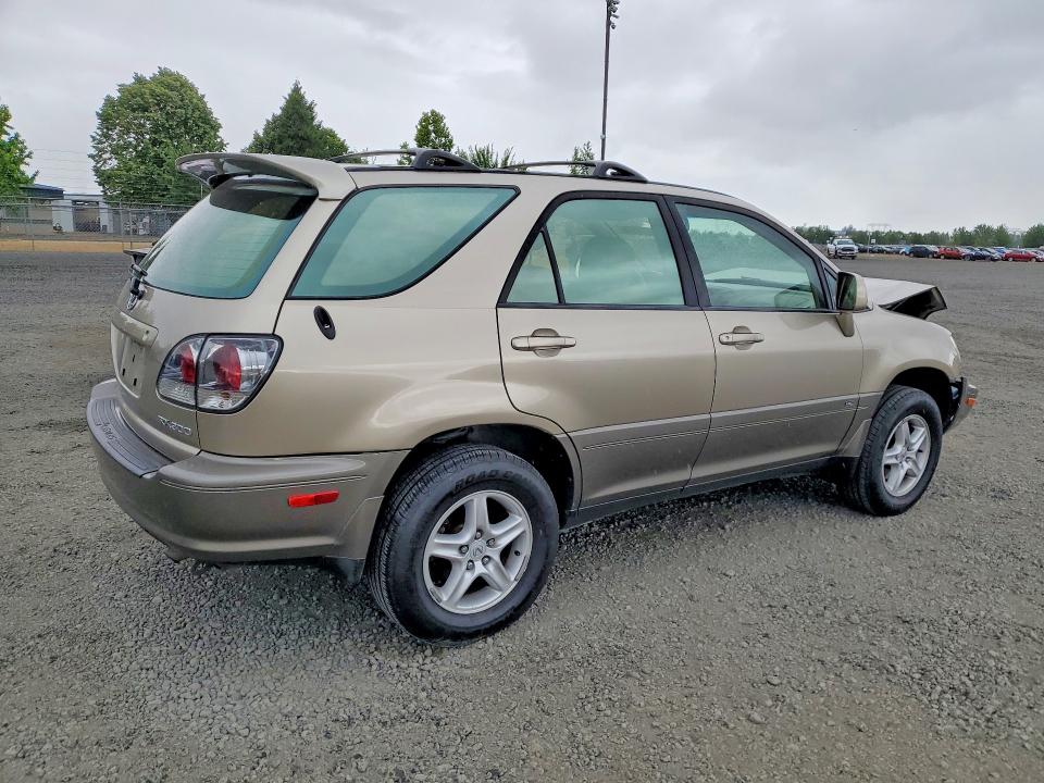 2001 Lexus Rx VIN JTJHF10U910197131 COPART salvage auction — FRONT END, Or - Salvage Title Certificate, sold $400 on 2026-07-07 (photo 3)
