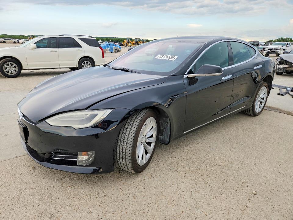 2017 Tesla Model s VIN 5YJSA1E12HF231203 COPART salvage auction — REAR END, Tx - Certificate Of Title, sold $4,650 on 2026-07-09 (photo 1)