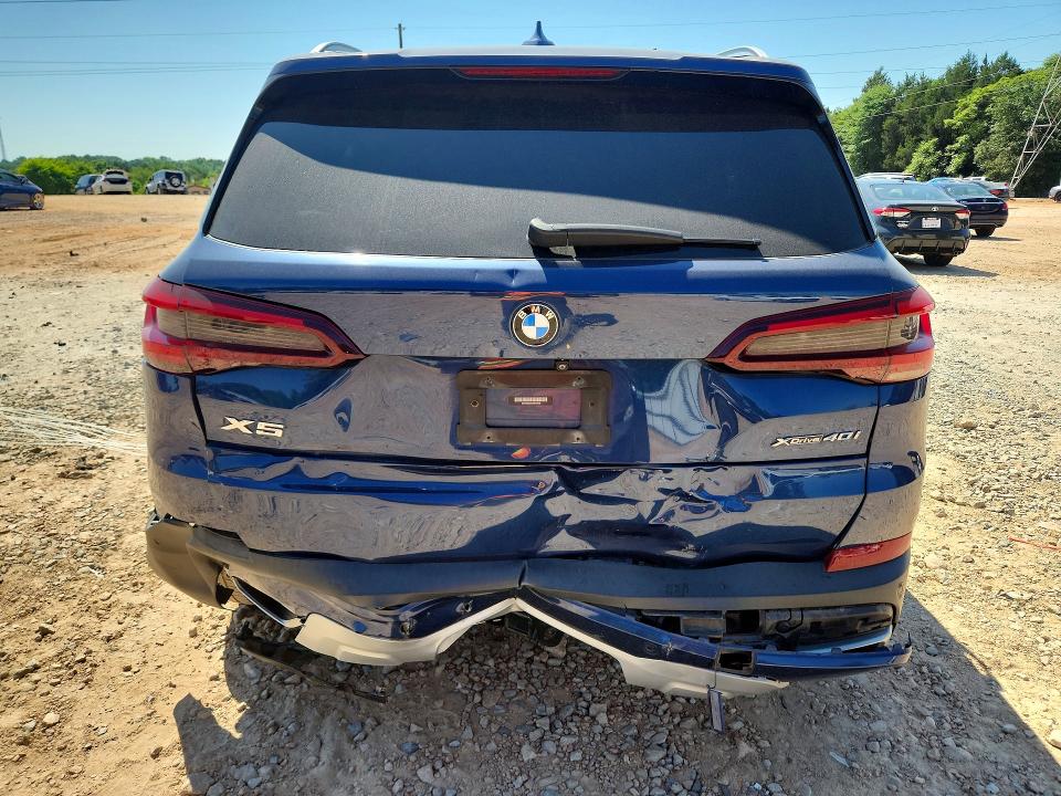 2021 BMW X5 VIN 5UXCR6C03M9F36008 COPART salvage auction — REAR END, Nc - Salvage Certificate Of Title, sold $18,300 on 2026-09-04 (photo 6)