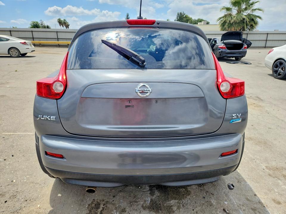 2012 Nissan Juke VIN JN8AF5MR8CT115199 COPART salvage auction — FRONT END, Ca - Salvage Certificate, sold $350 on 2026-07-17 (photo 6)