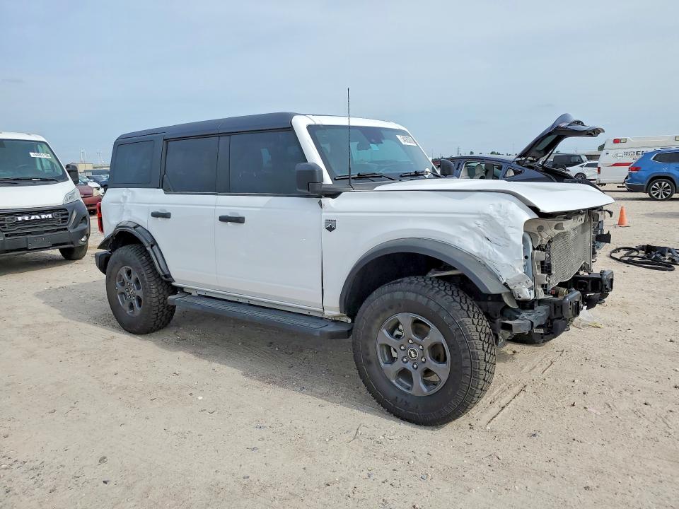 2024 Ford Bronco VIN 1FMDE7BH5RLB36016 COPART salvage auction — FRONT END, Tx - Salvage Vehicle Title, sold $18,000 on 2026-07-18 (photo 4)