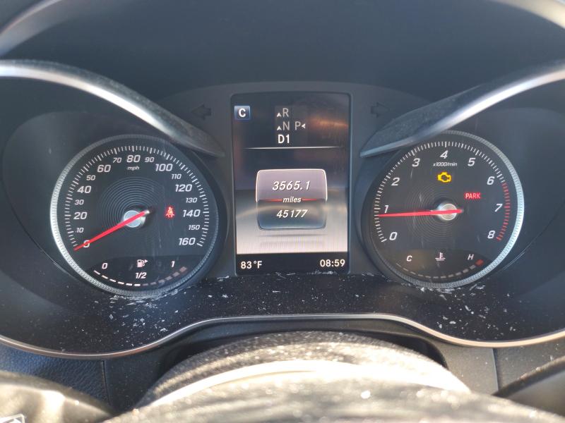 2019 Mercedes-benz Glc VIN WDC0G4JB0K1005094 COPART salvage auction — FRONT END, Fl - Cert Of Title Slvg Rebuildable, sold $3,900 on 2026-07-10 (photo 9)