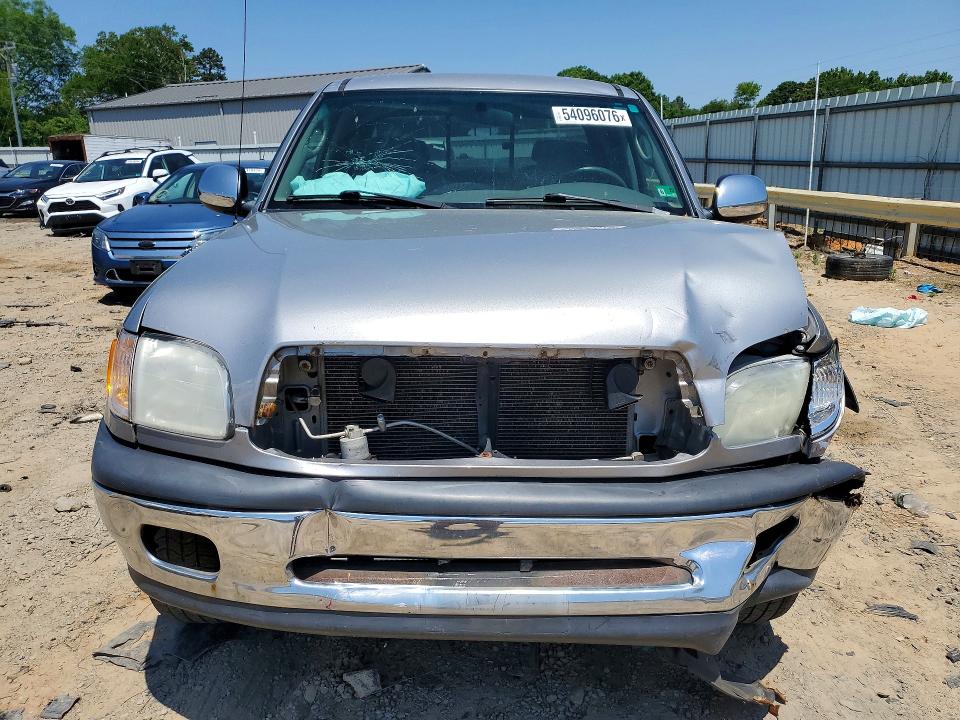 2001 Toyota Tundra VIN 5TBBN44151S163884 COPART salvage auction — FRONT END, Va - Cert Of Title - Salvage, sold $700 on 2026-07-17 (photo 5)