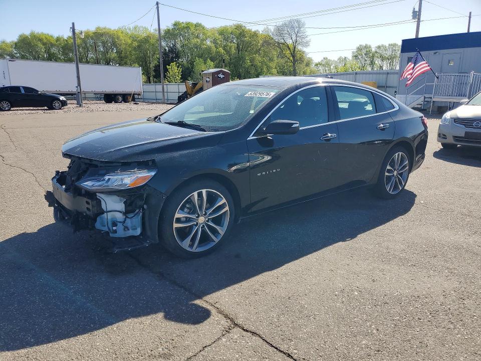 2020 Chevrolet Malibu VIN 1G1ZE5SX7LF098728 COPART salvage auction — FRONT END, Mn - Cert Of Title-Salvage, sold $4,600 on 2026-07-09 (photo 1)
