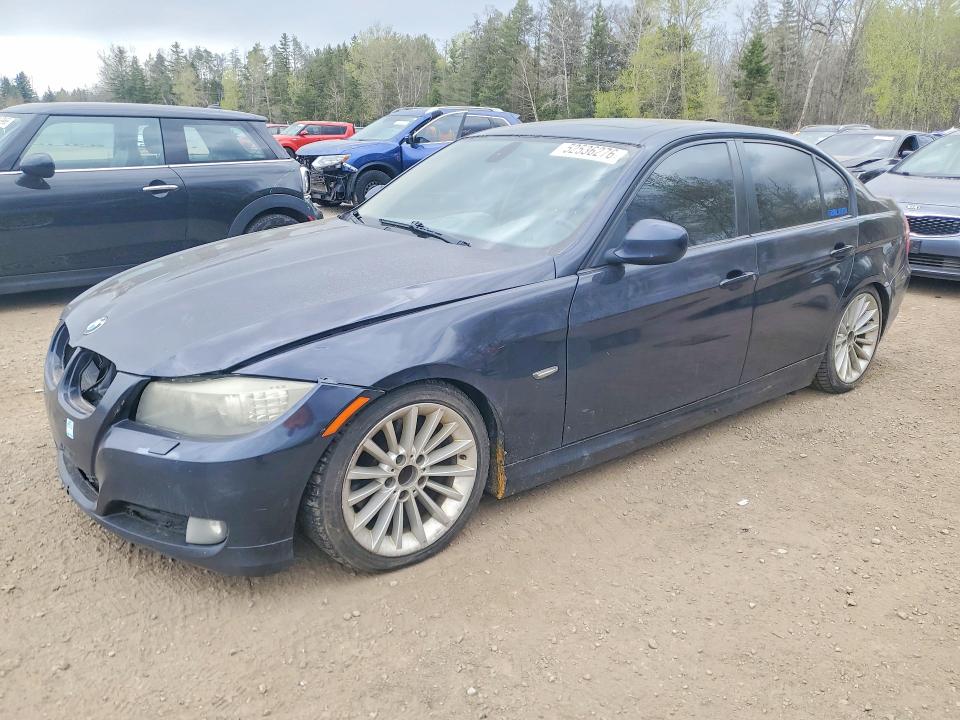 2009 BMW 3 series VIN WBAPK73589A464909 COPART salvage auction — FRONT END, On - Permit No Brand - Unfit, sold $425 on 2026-08-04 (photo 1)