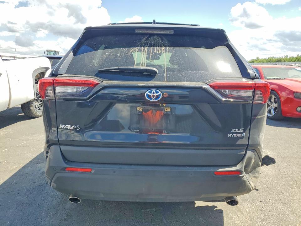 2023 Toyota VIN JTMB6RFVXPD105999 COPART salvage auction — REAR END, Salvage Title, sold $6,600 on 2026-07-23 (photo 6)