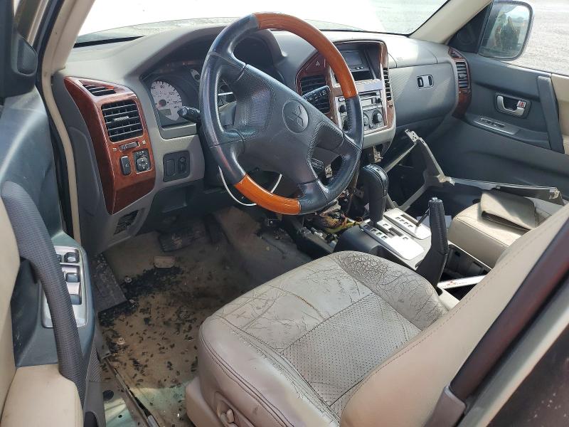 2004 Mitsubishi Montero VIN JA4MW51S04J009224 COPART salvage auction — REAR END, Ca - Dis/Dlr/Exp Only Clean Title, sold $375 on 2026-07-07 (photo 8)