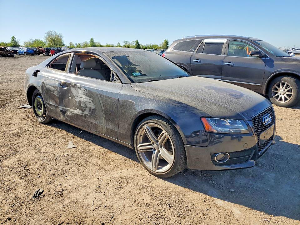 2012 Audi A5 VIN WAULFAFRXCA002955 COPART salvage auction — SIDE, Il - Salvage Certificate, sold $775 on 2026-07-07 (photo 4)