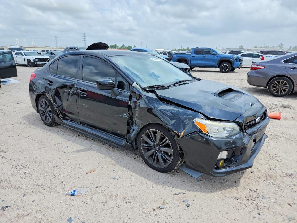 2016 Subaru Wrx VIN JF1VA1B63G9816383 COPART salvage auction — FRONT END, Tx - Salvage Vehicle Title, sold $2,400 on 2026-07-17 (photo 4)