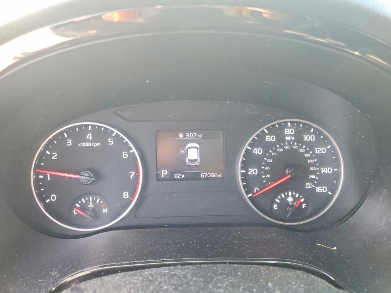 2022 Kia Seltos VIN KNDEU2AA7N7309069 COPART salvage auction — FRONT END, Tx - Salvage Vehicle Title, sold $1,200 on 2026-07-27 (photo 9)