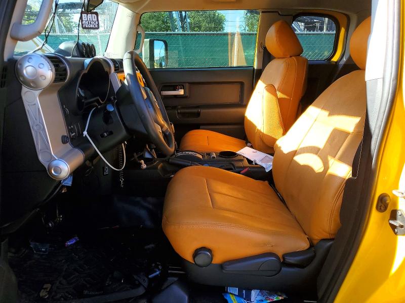 2008 Toyota Fj cruiser VIN JTEBU11F08K055646 COPART salvage auction — BIOHAZARD/CHEMICAL, Co - Public - Salvage Title, sold $2,200 on 2026-07-21 (photo 7)