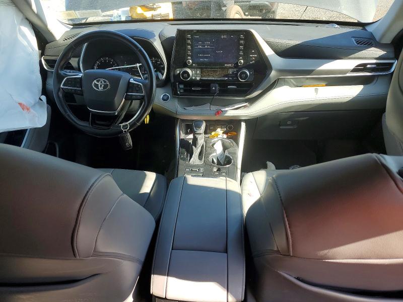 2020 Toyota Highlander VIN 5TDGZRBH9LS522946 COPART salvage auction — SIDE, Ny - Mv-907A Salvage Certificate, sold $12,800 on 2026-07-02 (photo 8)