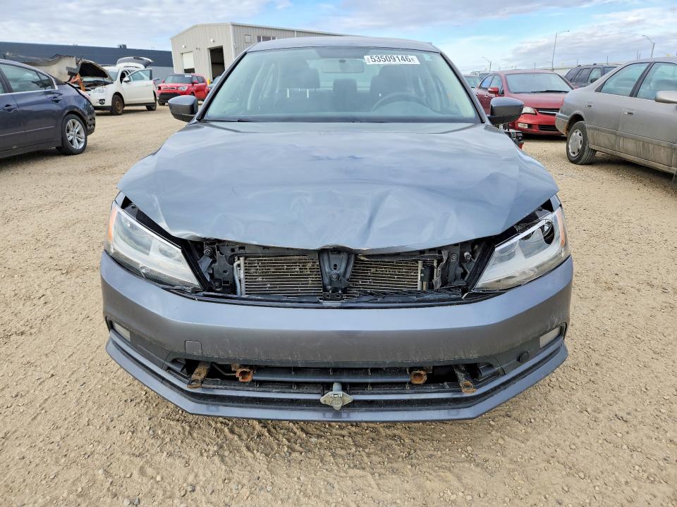 2017 Volkswagen Jetta VIN 3VW167AJ0HM203186 COPART salvage auction — FRONT END, Ab - Bos - Salvage, sold $2,050 on 2026-07-09 (photo 5)